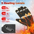 thumbnail image 2 of WERTYI Heated Gloves for Men Women, 4000mAh*2 Rechargeable Electric Gloves Touchscreen Gloves Winter Hand Warmer for Work Cycling Skiing Motorcycle, 2 of 7