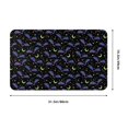 thumbnail image 5 of Starry sky bat Door Mat for Indoor, Welcome Door Mats Front Entrance Rug, Non-Slip Bathroom kitchen Rugs for Inside Floor, Small Rug Dog Door Mat 20X31.5 Inch, 5 of 5