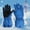 Blue, variant on Brilliant Winter Gloves Waterproof Toddler Girls Boys Snow Gloves Kids Ski Winter Gloves Windproof Children Warm Gloves