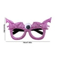 thumbnail image 3 of Mikilon Halloween Decorations Halloween Glasses Halloween Glasses Creatives Cats Pumpkin Spider Cats Party Props Atmospheres Halloween Glasses Purple, 3 of 6