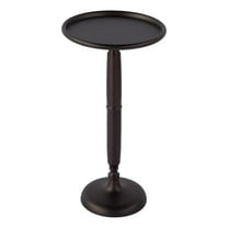 Butler Specialty Company Alexi 12 in. W Round Metal Pedestal End Table - Bronze