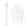thumbnail image 1 of Palillos para , espátulas de plástico para nasal, 50 pcs Sunnimix Barras de cera para la nariz, 1 of 8