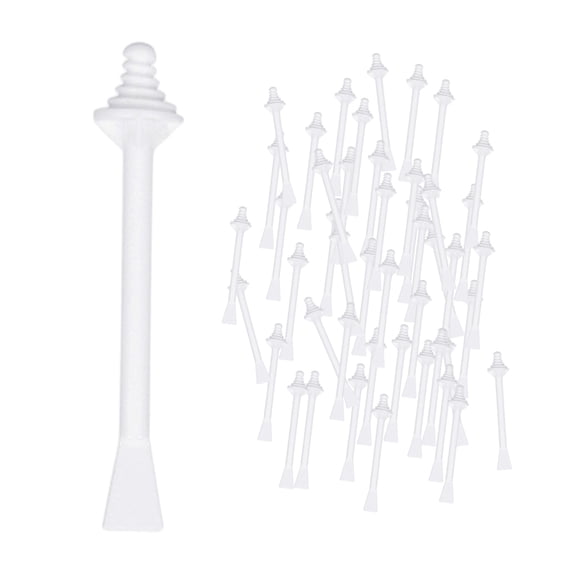 Palillos para , espátulas de plástico para nasal, 50 pcs Sunnimix Barras de cera para la nariz