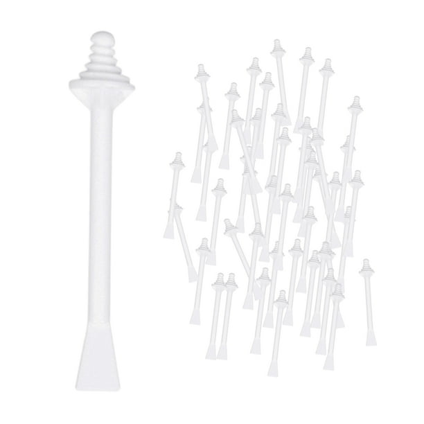 Palillos para , espátulas de plástico para nasal, 50 pcs Sunnimix Barras de cera para la nariz