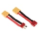 thumbnail image 4 of RC XT60 A Decanos Enchufe Adaptador De Conector T / Batería De Lipo De De Coche perfke Conector XT60 a decanos, 4 of 5