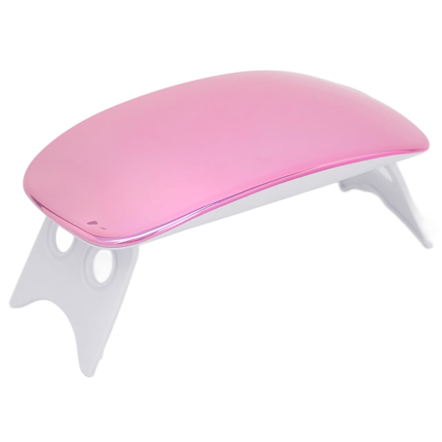 UV Nail Lamp, 6W Portable Foldable Handheld Fast Curing Dryer LED Nail Lamp UV Nail Lamp Mini UV LED Nail Light Fast Drying Gel Polish Curing Light for Nail Salon Home DIY