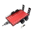 thumbnail image 2 of ziyahi Remorque de Voiture RC, Pièces de Rechange Faciles à Installer, Accessoire de Voiture RC, Rouge, 2 of 6