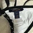 thumbnail image 2 of Ni - ke Louis Vuitton Women Swimwear Monogram Pattern Bikini Top Only Black With Pouch, 2 of 2