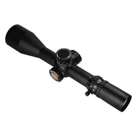 UPC: 0847362008042 | Nightforce Optics 5-25×56 ATACR Riflescope  Matte Black with DigIllum Illuminated SFP MOAR Reticle  34mm Tube  Side Parallax Focus & ZeroStop Turrets