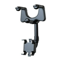 360° Rotatable and Retractable Car Phone Holder Car Rearview Mirrors M4M3 By NZRUANE
