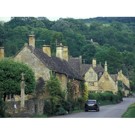 Village of Stanton, Cotswolds, Gloucestershire, England Print Wall Art By Nik