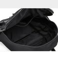 thumbnail image 3 of Ladies Fashion Solid Color Cloth Large Capacity Schoolbag Adjustable Shoulder Belt Double Zipper Backpack Laptop Bag Travel Backpack Men, 3 of 3
