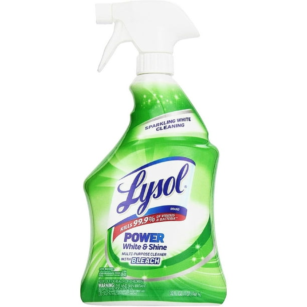 LYSOL Power White & Shine MultiPurpose Cleaner with Bleach 32 oz (Pack