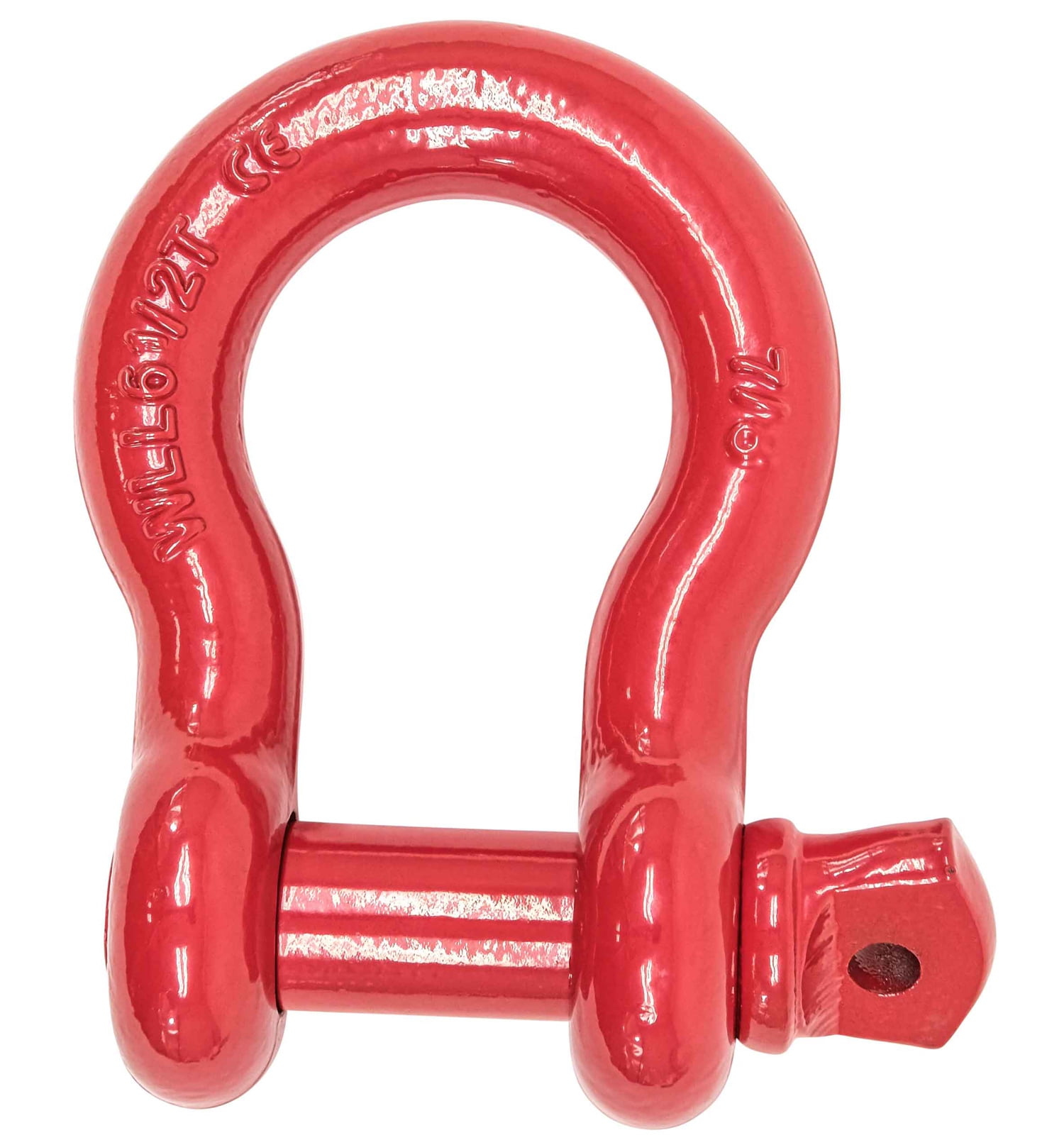 7/8" Anchor Shackle Forged Carbon Steel w/Alloy Screw Pin WLL 6.50 Tons (13,000 lbs) | Double Rust Protection Heavy Duty D Ring Shackle for Towing, Rigging & Vehicle Recovery (4 Pack)