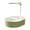 Green, variant on Automatic Bird Bath with Water Circulation, Electric Parrot Shower Box for Cockatiels & Budgies, Adjustable Flow Bird Bathtub with 30" Waterproof Mat & Stand