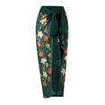 thumbnail image 1 of Gibobby Traje de baño sexy de una pieza Trajes de baño para mujer Allover Print Beach Wrap Traje de baño Cubrir Bikini Wrap Falda Cubrir Falda(C,CH), 1 of 2