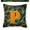Letter P, variant on Letter P Monogram - Camo Green Fabric Decorative Pillow