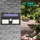 thumbnail image 4 of Eyfqtcs Lámpara De Pared Con Sensor De Movimiento Solar De Dos Caras 120Led Luz De Seguridad Para Patio Al Aire Libre, 4 of 9
