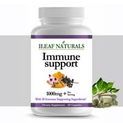 ILeaf Naturals Immune Support with Elderberry - 60 Veggie Capsules