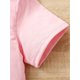 thumbnail image 5 of Camiseta de gato bebiendo boba para niña, cuello redondo, manga corta, tejido de punto de algodón, elástica, para verano, de 1 a 8 años., 5 of 6