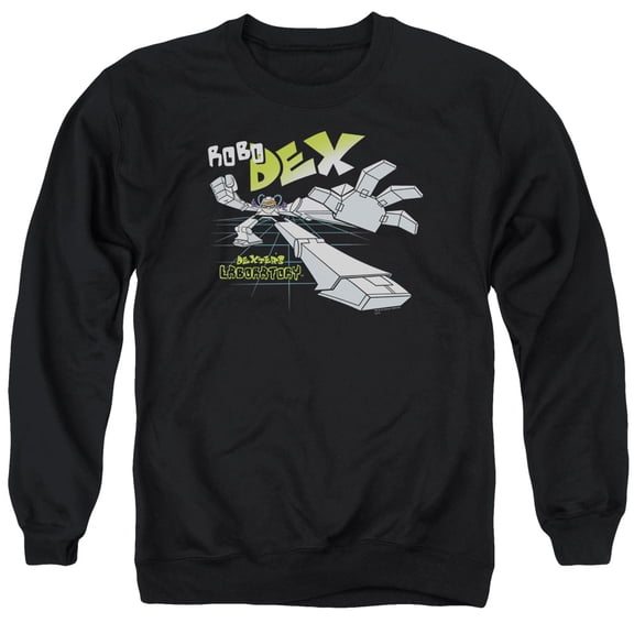 Dexter'S Laboratory - Robo Dex - Crewneck Sweatshirt - Medium