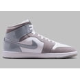 thumbnail image 3 of N I-K-E A i r-Jor-dan 1 Mid SE 'Patent Cool Grey' Men's Casual Sneakers HF3216-100 NEW, 3 of 6