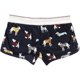 thumbnail image 2 of P.J. Salvage Womens Cozy Dogs Pajama Shorts, navy, S, 2 of 2