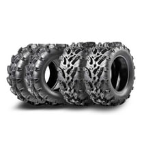 MCKINLEY UTV ATV Tires 26X10-12 6-Ply Super Mud 26X10X12 All Terrain X611, Set 4
