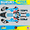 Cyan-red, variant on Kalair GFX Graphics Kit for Suzuki DRZ110 (2002-2009) Viper Series