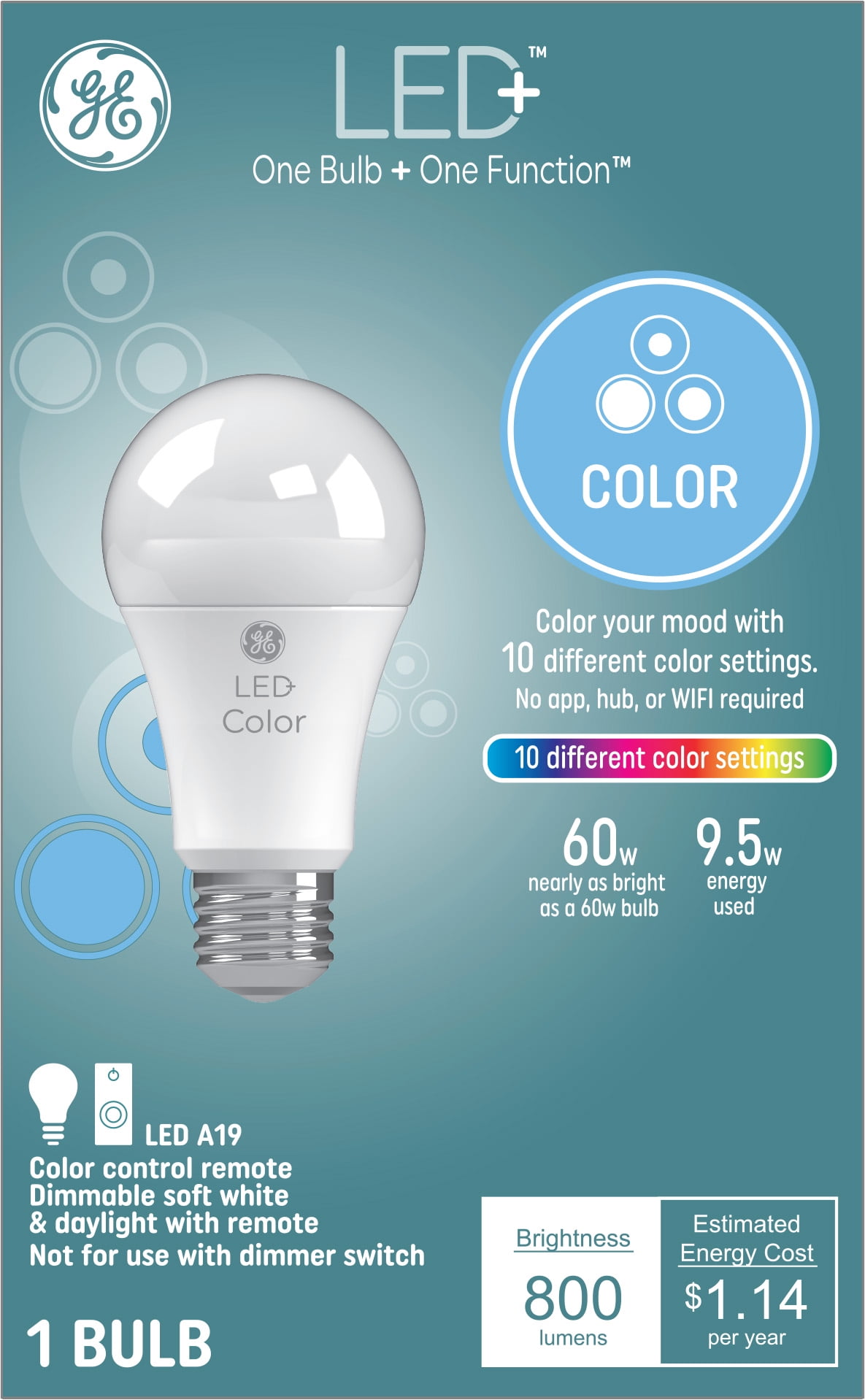GE 5.5W New PAR16 LED Bulb No 26384 G E Lighting Bright White 