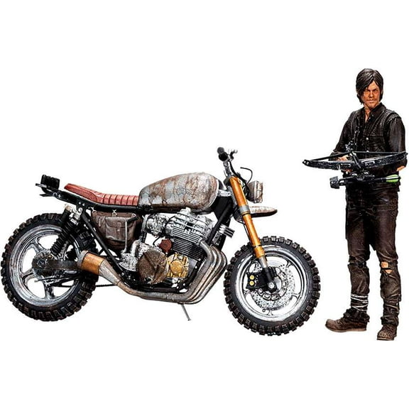 McFarlane Toys The Walking Dead TV Daryl Dixon with Custom Bike Deluxe Box Set