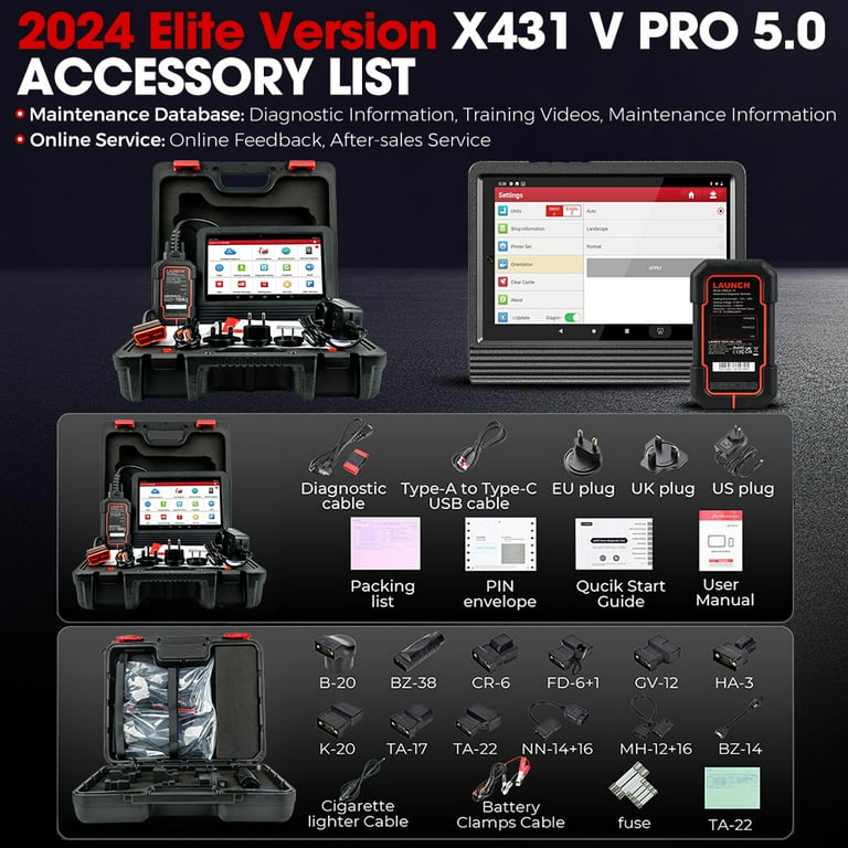 cigarette scanner online Launch X431 Pro V 5.0 2024 New Bidirectional Car Scan Tool with Canfd/doip,fca AutoAuth,Online Coding&37+Reset All Systems Diagnostic Scanner