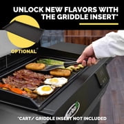 Turbo E Outdoor Electric Grill - 1700W Infrared, 24 Smart BBQ Grill with Probe, 120V