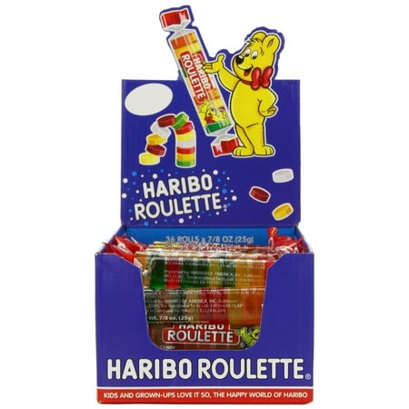 HARIBO Roulettes Pâte de fruit Rolls (Innerpack 36)