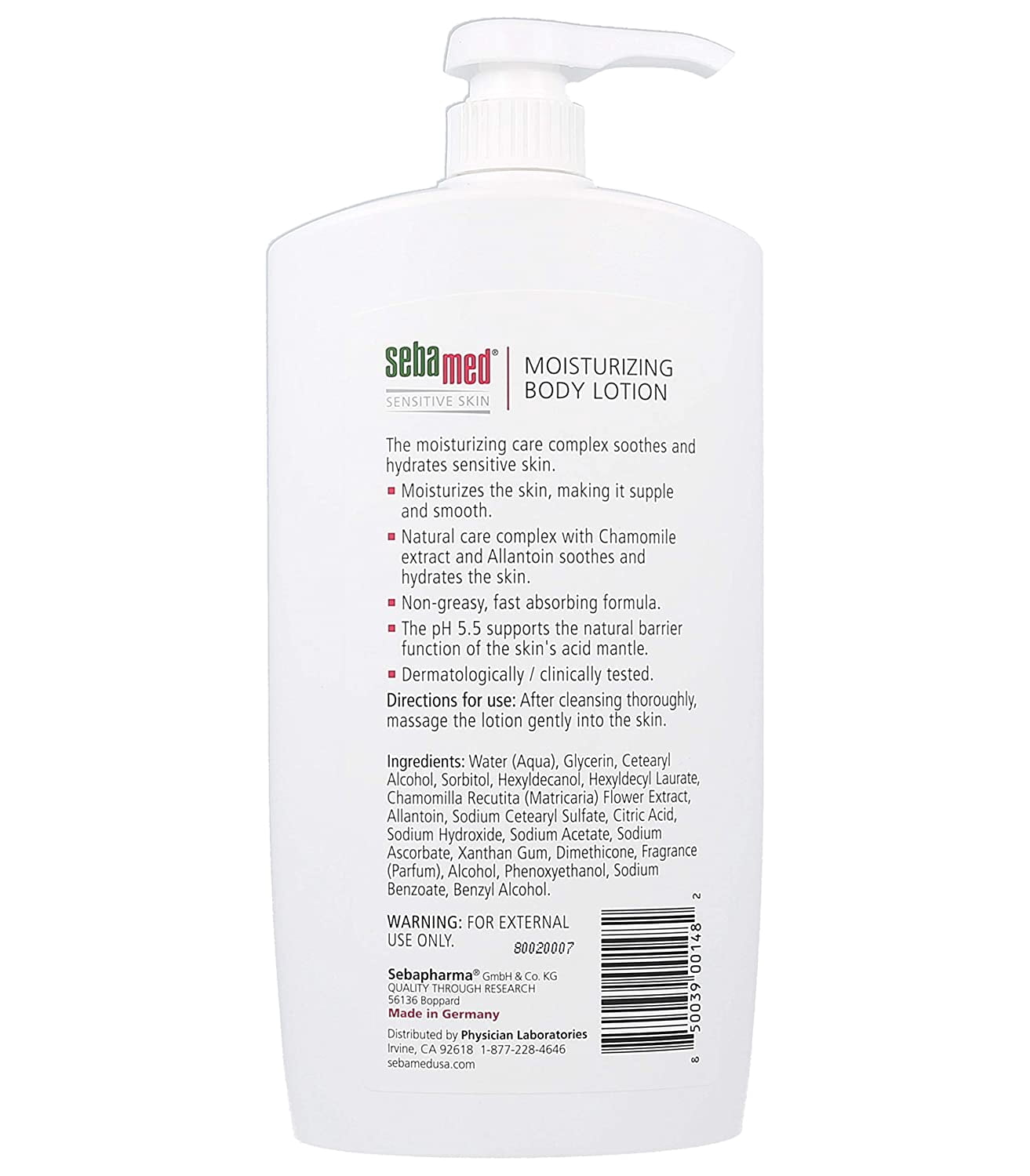 ph 5.5 body lotion