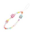 thumbnail image 3 of Pulsera de cuentas llavero correa de cadena para teléfono multiusos bolso de mujer accesorio para teléfono Cadena de cubos de conejito, 3 of 9