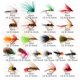 thumbnail image 2 of Mixed Fly Hook Set Decoration Set Fly Hook Decoration Belt Hook Mixed Set Fly Hook for Fly Fishing Trout Fly Bait 64PCS, 2 of 5