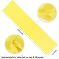thumbnail image 5 of Yellow Table Runner Set of 5 Satin Table Runners Wedding Table Runners Silk Smooth Fabric for Party Birthday Reception Table Decorations 12x108 inch, 5 of 6