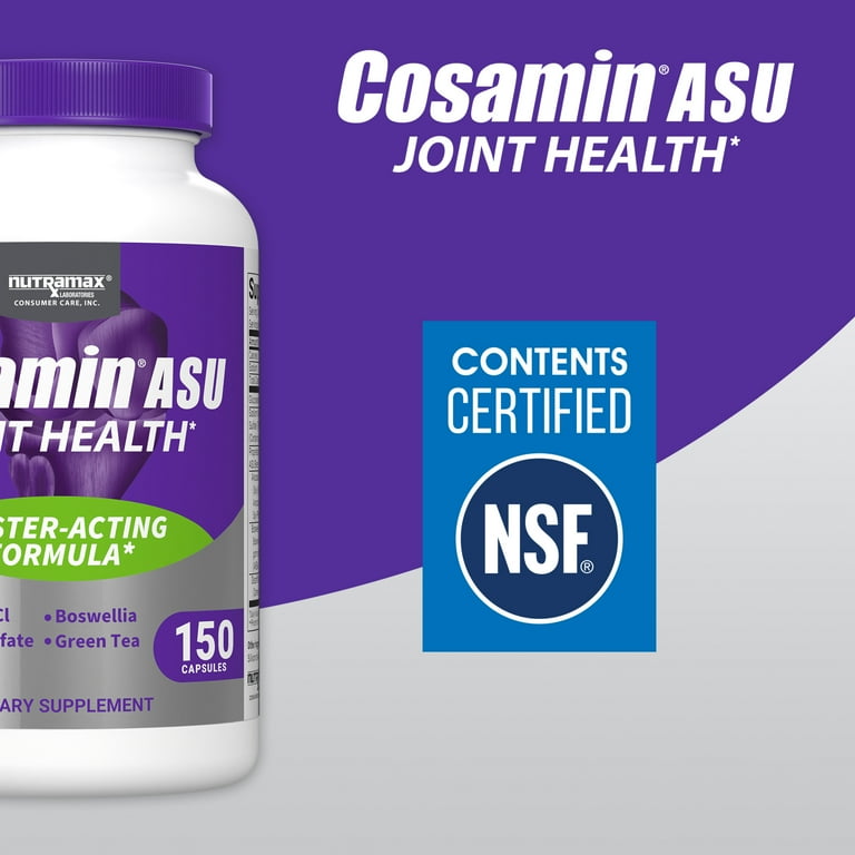 Nutramax Cosamin® ASU Joint Health Supplement, 150 Capsules Nutramax Cosamin® ASU Joint Health Supplement, 150 Capsules