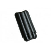 3 Cigar Holder Leather Case - Black