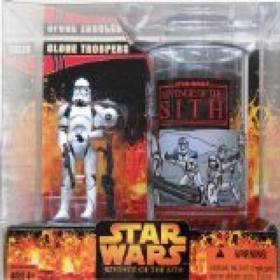 Star Wars Revenge of The Sith Figure and Cup - Clone Troopers