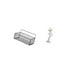 thumbnail image 5 of Cesta de almacenamiento,Cesta organizadora de almacenamiento de cocina colgante de alambre,Organizador de pared para baño con cesta de almacenamiento de alambre,Figura de escritorio,Estatua de, 5 of 8