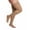 Nude, variant on Sigvaris Style 842 Soft Opaque 20-30 Open Toe Thigh High Compression Stockings w/Grip Top Nude SS Short
