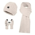 thumbnail image 7 of Winter Hat Scarf And Glove Set Fashionable Outdoor Baby Warm Three Piece Set, 7 of 7