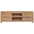 thumbnail image 2 of vidaXL TV Stand 45.3"x11.8"x15.7" Solid Wood Teak, 2 of 6