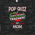 thumbnail image 4 of Inktastic Pop Quiz Mom Best Teacher Women's T-Shirt, 4 of 5