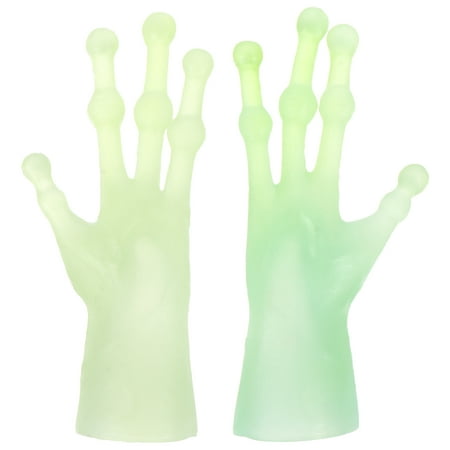 

2Pcs Funny Trick Alien Finger Gloves Cover Costume Props for Cosplay Halloween