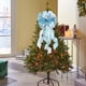 thumbnail image 5 of Decoración grande de árbol de Navidad con lazo de lentejuelas | Cinta de Nylon Spandex Multicolor 11.8x13.77in | Arreglo de escena festiva, envoltura de regalo, decoración de fiesta navideña, 5 of 6