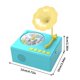 thumbnail image 3 of Tocadiscos educativo infantil | Bluetooth y reproducción de tarjetas de sonido | Juguete musical de aprendizaje temprano con 96 tarjetas de sonido | Diseño seguro y duradero | Interacción entr, 3 of 5