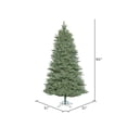 thumbnail image 3 of Vickerman 7.5' Colorado Spruce Slim Artificial Christmas Tree, Multi-Colored LED Lights, 3 of 5